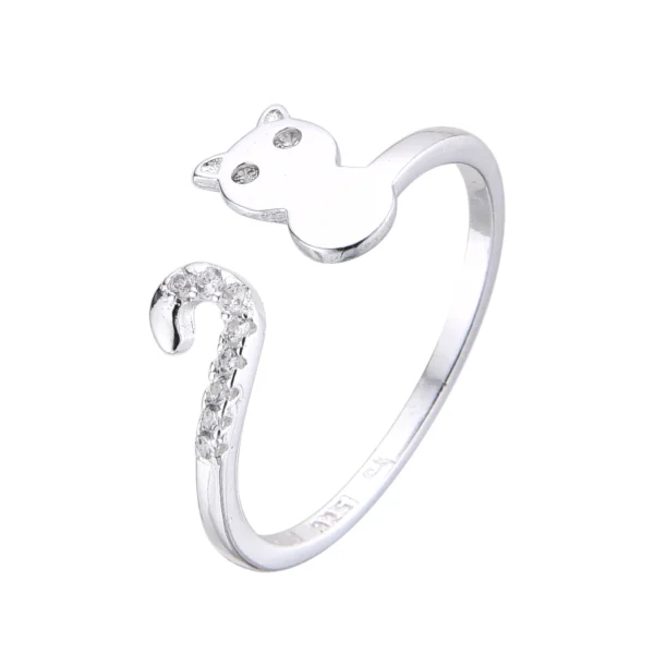 A-24040 Anillo Gato Encantador