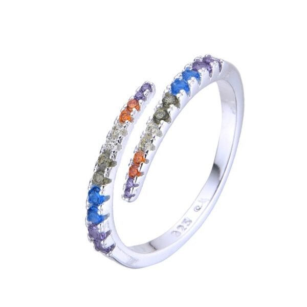 A-24051 Anillo Aurora Multicolor