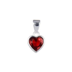 Collar "Corazón de Manzana" inspirado en Blanca Nieves