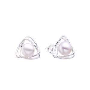 Aretes Perla Moderna