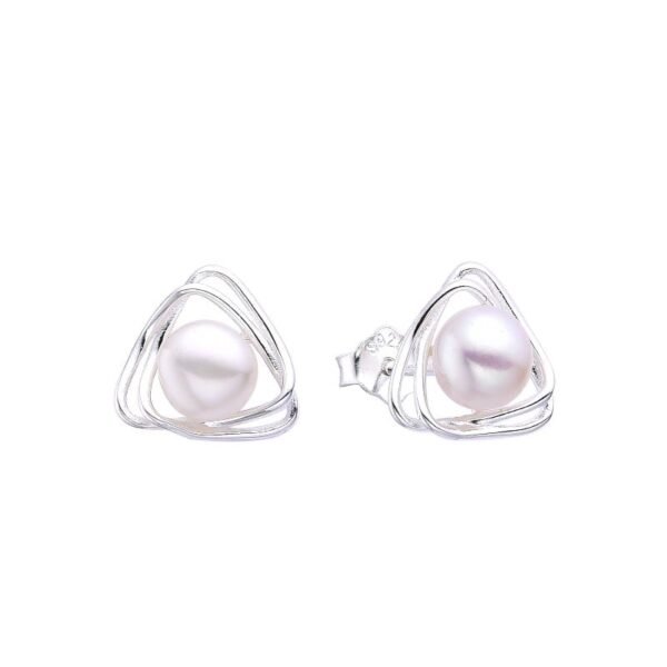 S-24017 Aretes Perla Moderna