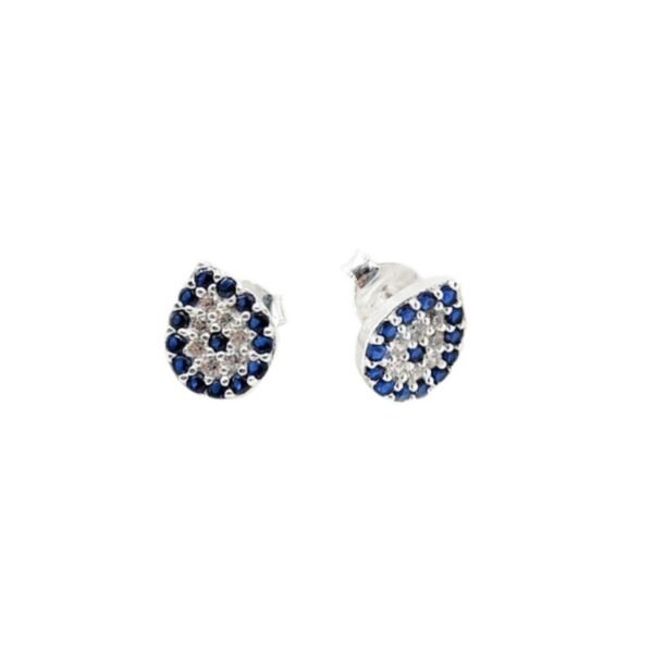 S-24021 Aretes Lágrima Azul