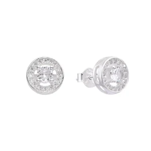 Aretes Halo Resplandor